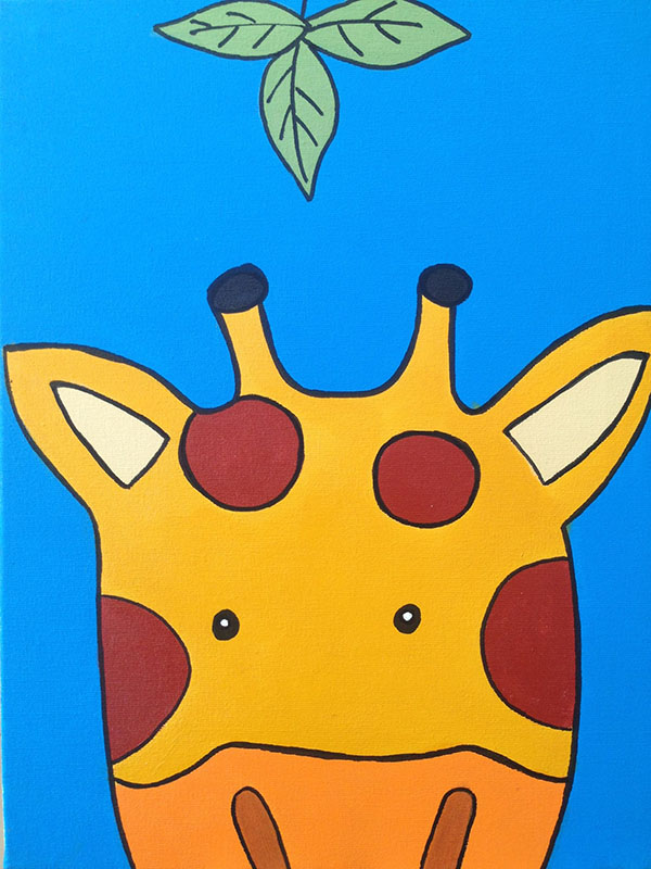 Girafinha - 30 x 40 - AST - 2015